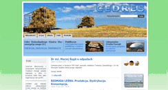 Desktop Screenshot of cedres.pl